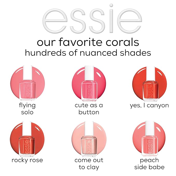 essie nail polish, rocky rose collection, glossy shine finish, set in sandstone, 0.46 fl. oz.