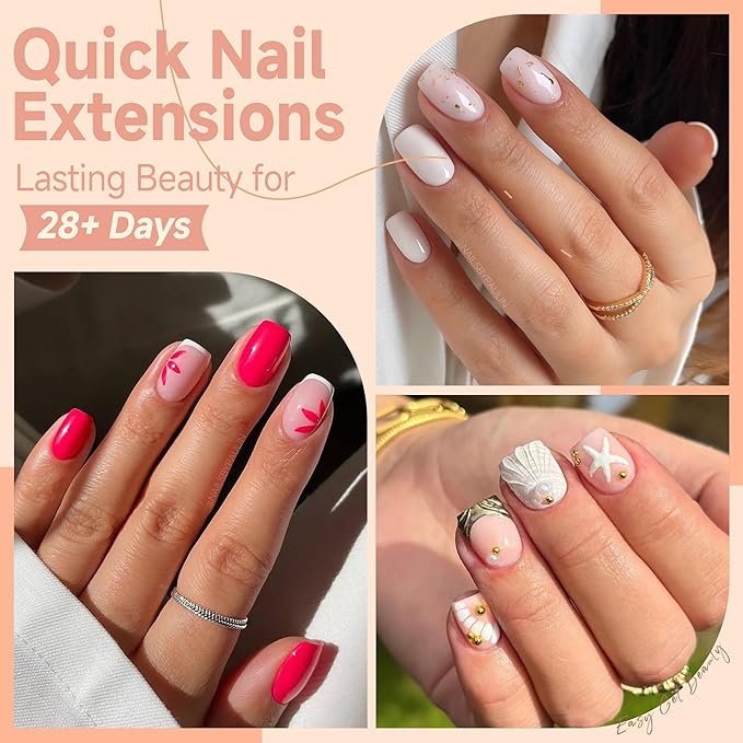 UNA GELLA Nail Tips Square: Pre-etched Matte Extra Short Square Soft Gel Nail Tips Full Cover 120pcs False Fake Nails Tips for Acrylic Nails Clear Gelly Tips Home DIY Salon 12 Sizes for Women