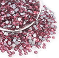 Blinginbox Glass Flatback Rhinestones Crystal Round Gems,Rose,SS10/1440pcs,2.7-2.9mm