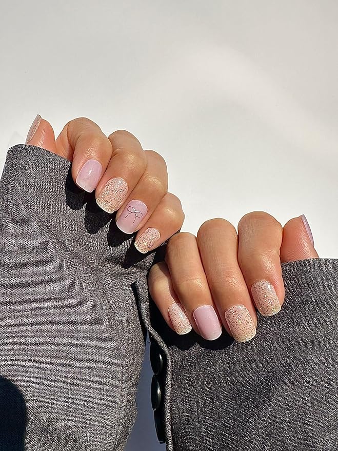 Semi Cured Gel Nail Strips (Lady Lilac)