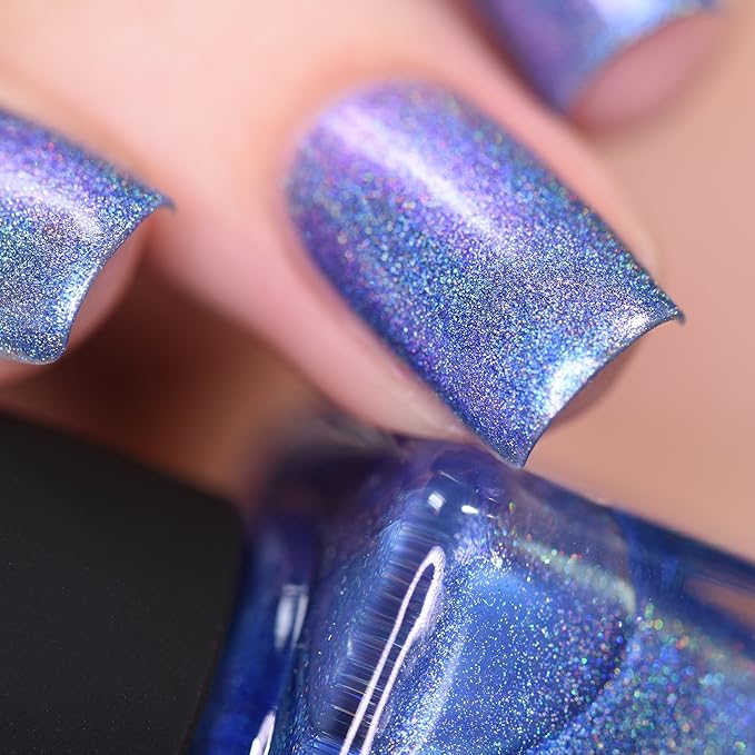 ILNP Tidal Wave - Cornflower Blue Ultra Holographic Nail Polish