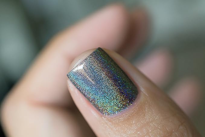 ILNP Sticks And Stones - Gauntlet Grey Ultra Holographic Nail Polish