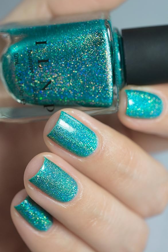 ILNP Beach House - Aqua-Blue Ultra Holo Nail Polish