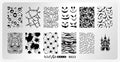 Whats Up Nails - B023 Creepin It Real Stamping Plate for Halloween Nail Art Design