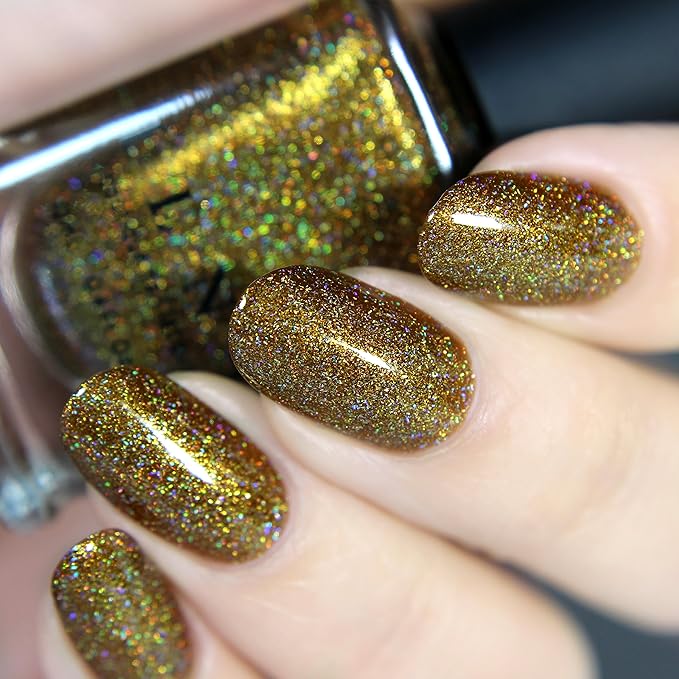 ILNP Sparks May Fly - Ethereal Dijon Yellow Holographic Nail Polish