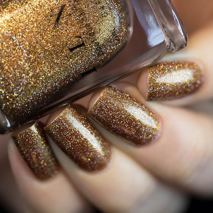 ILNP Sparks May Fly - Ethereal Dijon Yellow Holographic Nail Polish