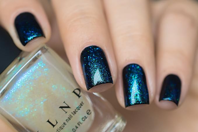 ILNP Raven - Vivid Teal, Purple, Blue Iridescent Topper Nail Polish