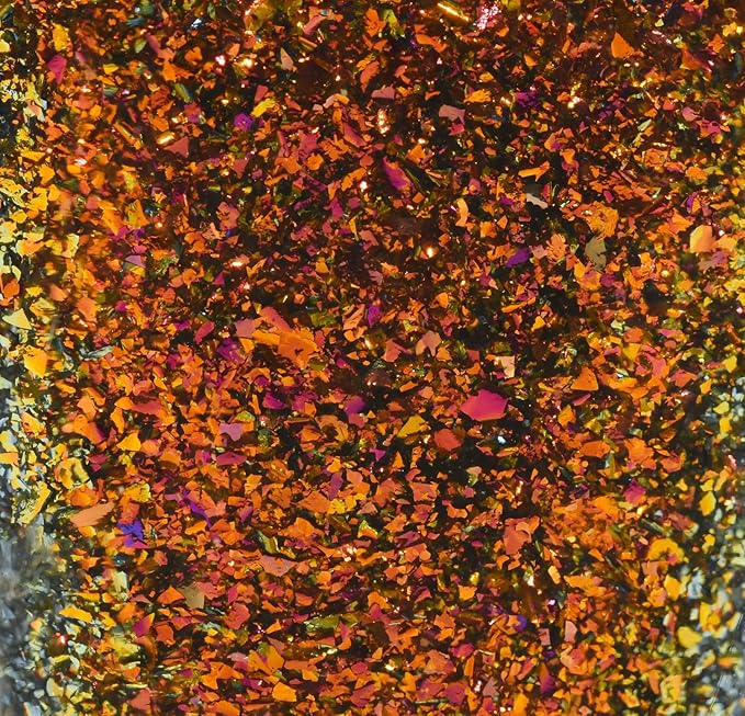 ILNP Glory - Red, Orange, Copper, Gold, Chartreuse Ultra Chrome Flakie Nail Polish