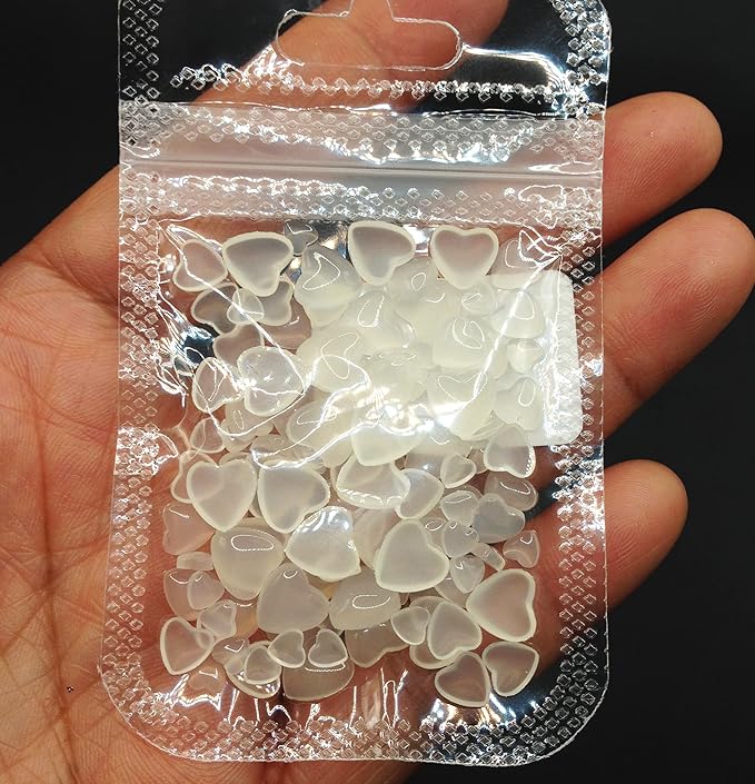 100PC UV Sensitive Heart Nail Art Decoration Mix 4/6/8mm Light Color Change Rhinestone Gems Crafts Nail Art Nail Jewelry Accessories, Rosered