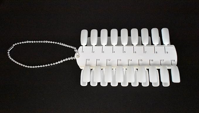 2 Sets 72 Tips Double Layer Tips Nail Polish Practice Training Display Palette Paint Practice Color Chart swatches with Ball Chain