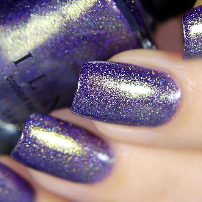 ILNP Art District - Regal Purple Holographic Nail Polish