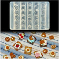 3D Poached Eggs Nail Mold Multiple Shapes Sunny Side Up Egg Silicone Nails Molds Accessories Gel Toast bread Art Manicure Tools