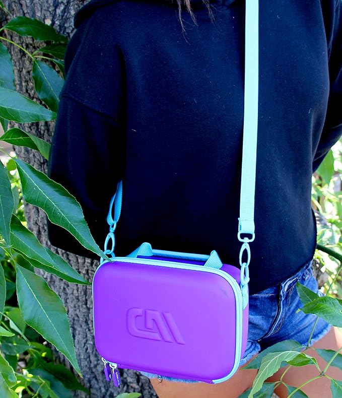 CASEMATIX Portable EFile Nail Drill Machine Case - Professional Hard Shell Bag for Rechargeable Nail Machine Compatible with Nails Drill from AIRSEE, AZ GOGO, MelodySusie, NATPLUS and More