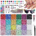 14400Pcs 4mm Resin Rhinestones for Bedazzling, Pink Red Black Flatback Gems for Crafting, Bedazzler Kit with Rhinestones Tools & B7000 Jewelry Glue for DIY Clothing Shoes Tumblers Fabric Mugs Bags