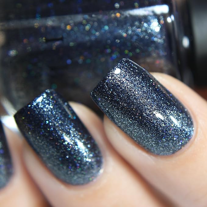 ILNP By Nightfall - Asphalt Blue Ultra Metallic Nail Polish