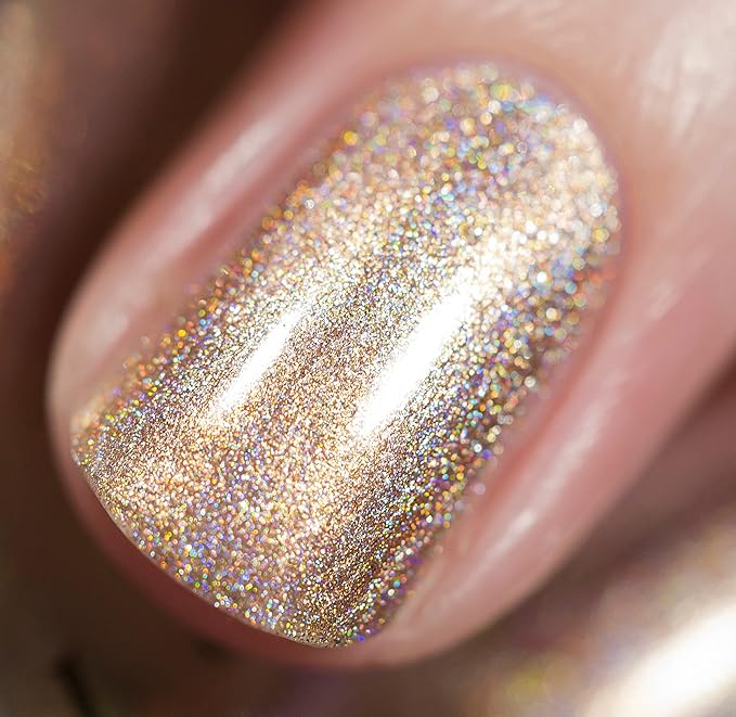 ILNP Countdown - Champagne Gold Holographic Nail Polish