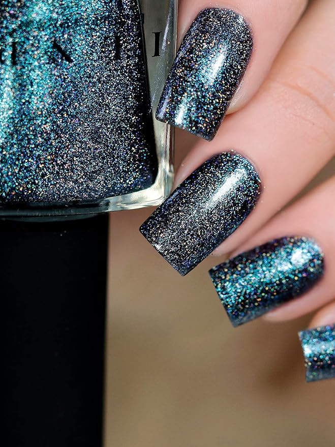 ILNP Level Up - Teal to Purple Color Kissed Ultra Holographic Nail Polish