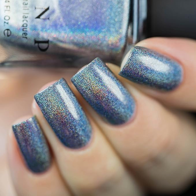 ILNP Park Place - Dusk Blue Ultra Holographic Nail Polish