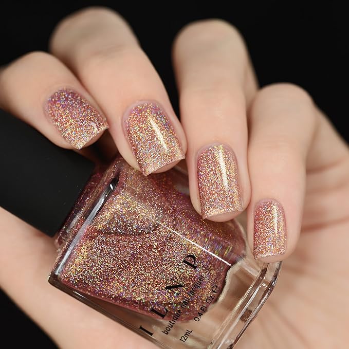 ILNP That Other Girl - Rose Gold Ultra Holographic Nail Polish