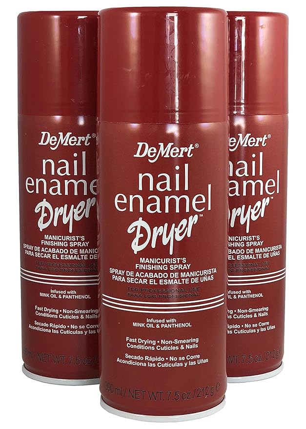 Demert Nail Enamel Dryer-7.5 oz (3-Pack)