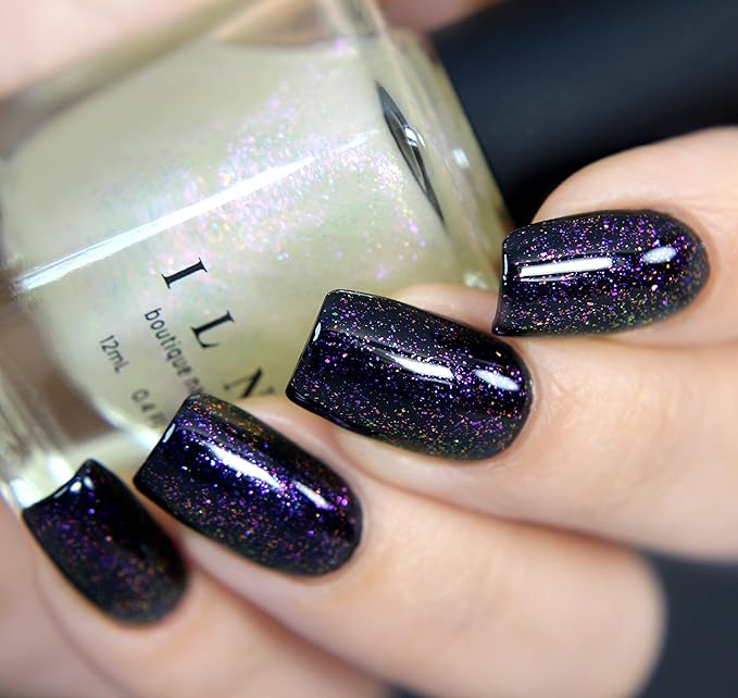 ILNP Free Spirit - Blue, Purple, Pink, Green Iridescent Topper Nail Polish