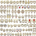 1 Pack of 50 pcs Gold Rhinestones for Nails 3D Nail Charms for Acrylic Nails Nail Jewels for Nail Art Nail Gems Nail Stones