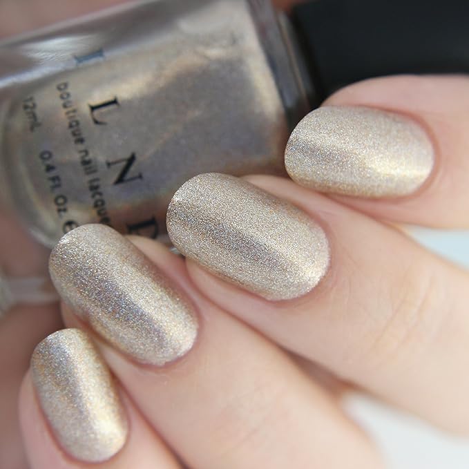 ILNP Countdown - Champagne Gold Holographic Nail Polish