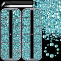Resin Rhinestones for Crafting, 2 Boxes Lake Blue Flatback Crystals for Bedazzling Crafts DIY Nail Art Deco, Non Hotfix Bulk Gems for Tumbler Shoes Clothing Fabric Face Makeup