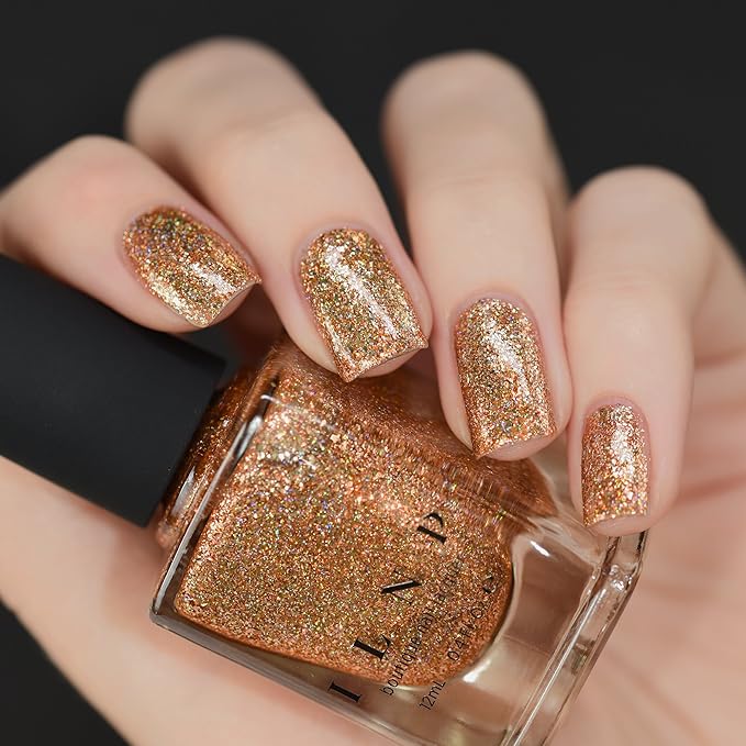 ILNP The Harpist - Copper Holographic Nail Polish