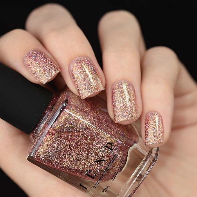 ILNP That Other Girl - Rose Gold Ultra Holographic Nail Polish