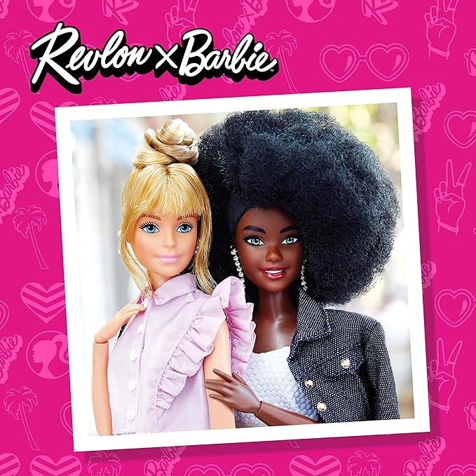 Revlon x Barbie Expert Nail Shapers, Quickly Shape and Smooth Normal to Hard Nails