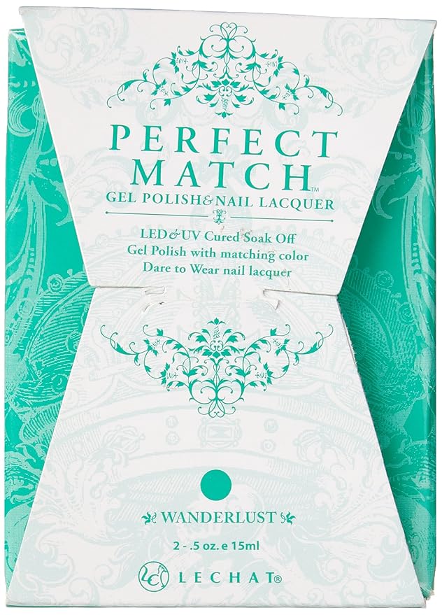 LeChat Perfect Match Gel Polish, Wanderlust, 0.5 Fl Oz (PMS155)