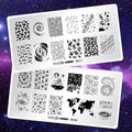 Whats Up Nails - Galaxy Plates 2 Pack (B011, B068) for Nail Art Design