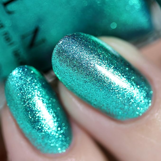 ILNP Funhouse - Carribean Green Ultra Metallic Bright Nail Polish