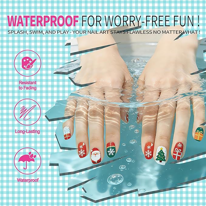 Nail Art Pens Set 36 Colors Nail Polish Pens Marker, Acrylic Paint Markers with 3 Types of Pen Tips (0.5/1.0/3.0mm) Non-Toxic Quick-Drying Waterproof for Women DIY Nail Art Design Manicure Tools