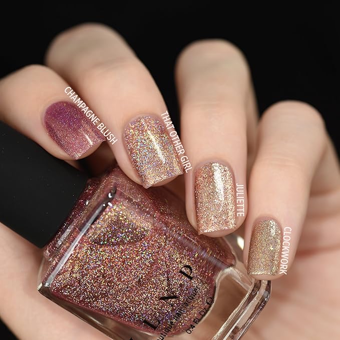 ILNP That Other Girl - Rose Gold Ultra Holographic Nail Polish