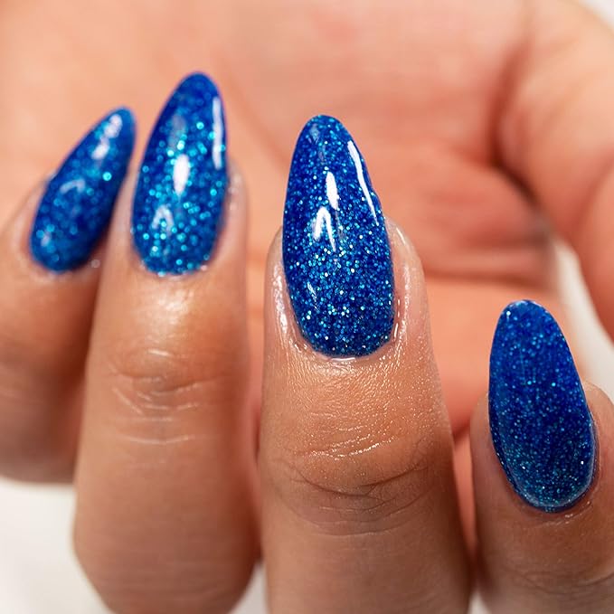 Nail DIP Powder, Glitter Color Collection, Dipping Acrylic For Any Kit or System by DipWell (GL - 25)