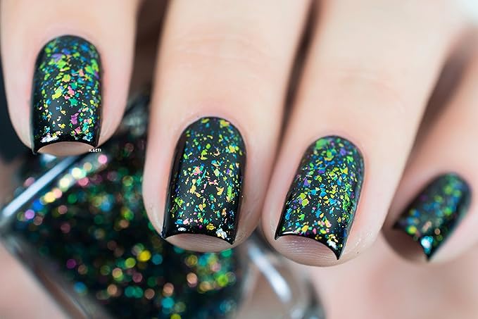 ILNP Ferris Wheel - Green, Gold, Blue, Red, Purple, Pink Ultra Chrome Flakie Nail Polish