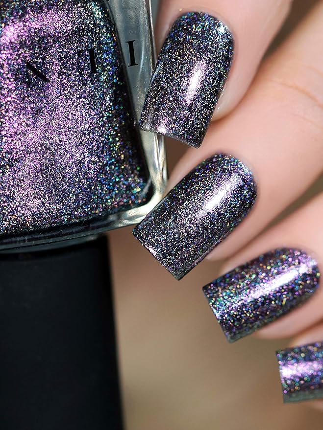 ILNP Hide Away - Pink to Green Color Kissed Ultra Holographic Nail Polish