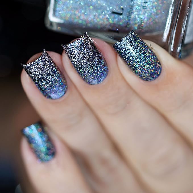ILNP Full Moon - Cool Blue to Purple Color Kissed Ultra Holo Nail Polish