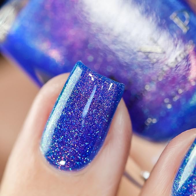 ILNP Deep End - Cobalt Shimmer Holographic Nail Polish