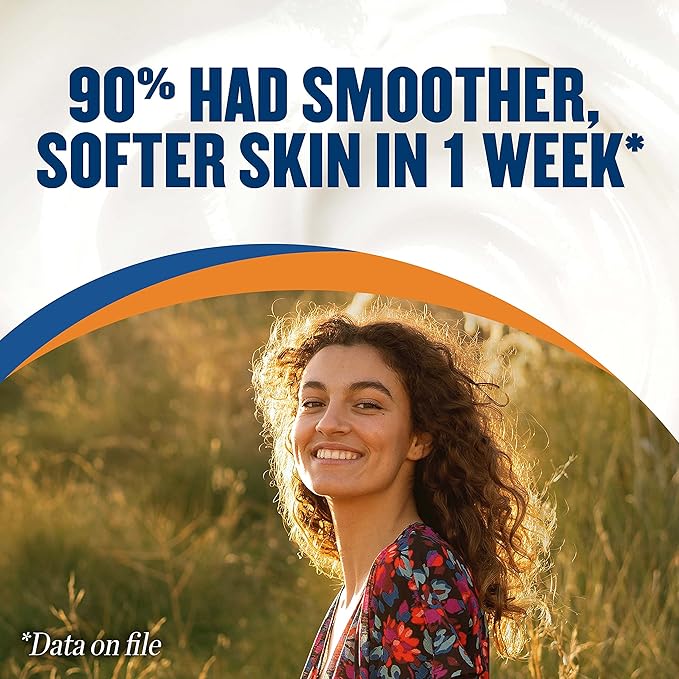 Gold Bond Rough & Bumpy Daily Skin Therapy Cream, 8 oz Cream With 7 Moisturizers & 3 Vitamins