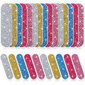Sumind 100 Pcs Nail Files Bulk Emery Board Professional Reusable 180 Grit Double Sided Colorful Mini Fingernails Files Tools for Acrylic Buffer Manicure Home Salon Nail Shaping Buffing Smoothing Filer