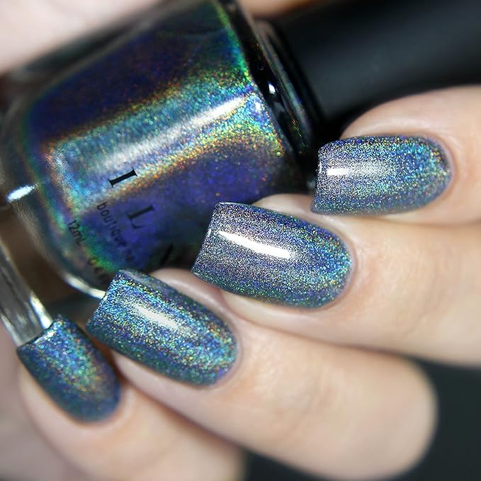 ILNP Park Place - Dusk Blue Ultra Holographic Nail Polish