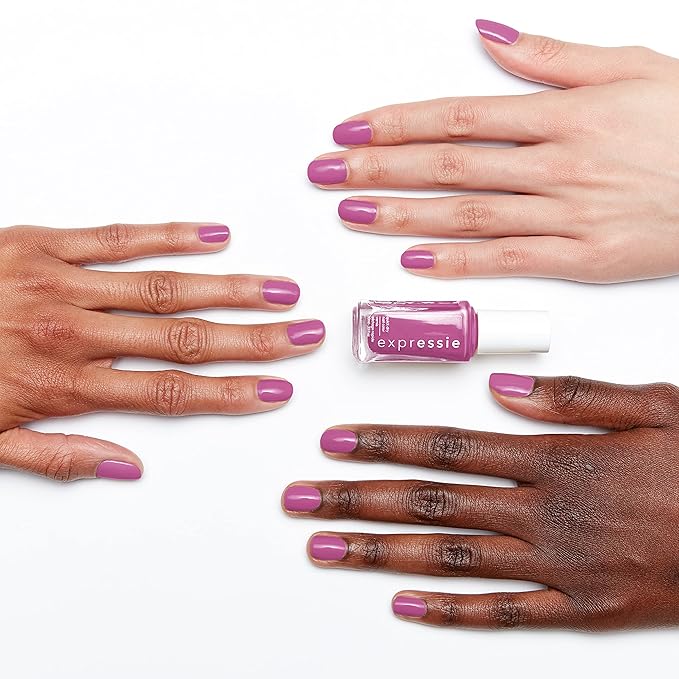essie expressie Quick Dry Vegan Nail Polish, Pink, Thumb-Surfing, 0.33 Ounce