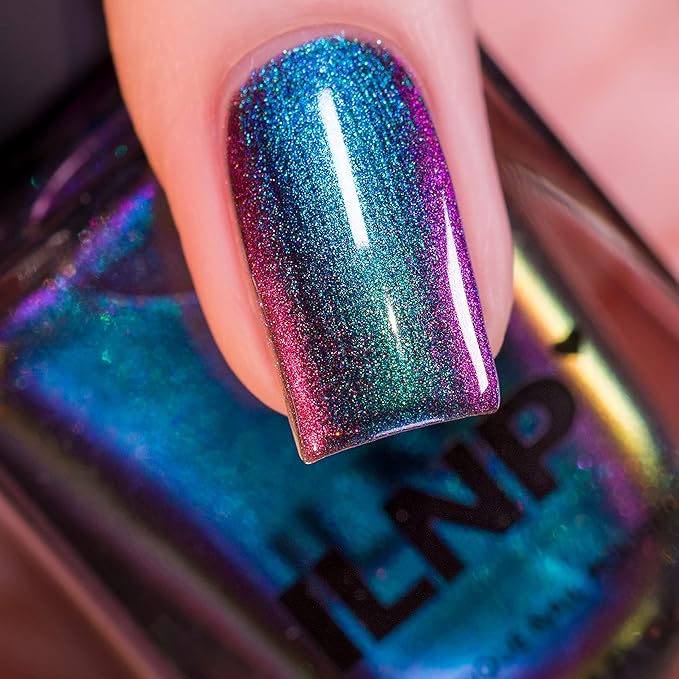 ILNP Hush - Teal, Blue, Violet, Orange, Red Ultra Chrome Color Shifting Nail Polish