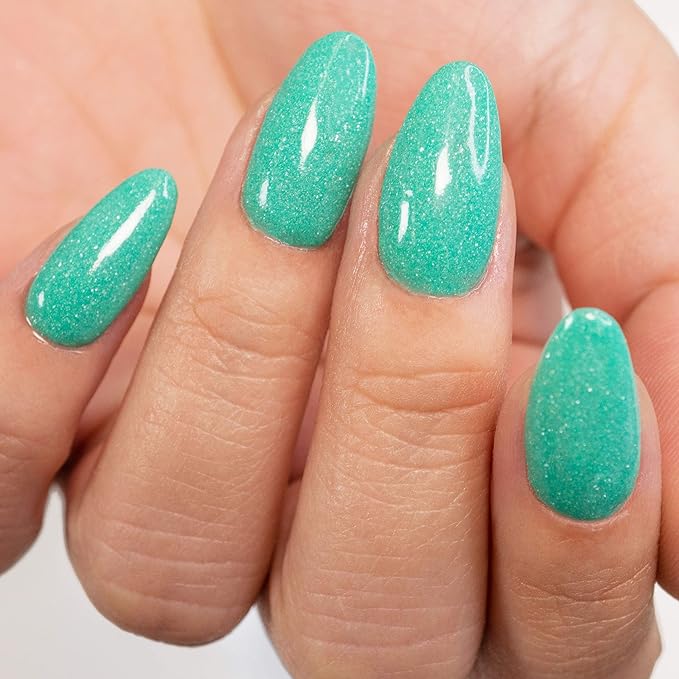 Nail DIP Powder, Glitter Color Collection, Dipping Acrylic For Any Kit or System by DipWell (GL - 14)