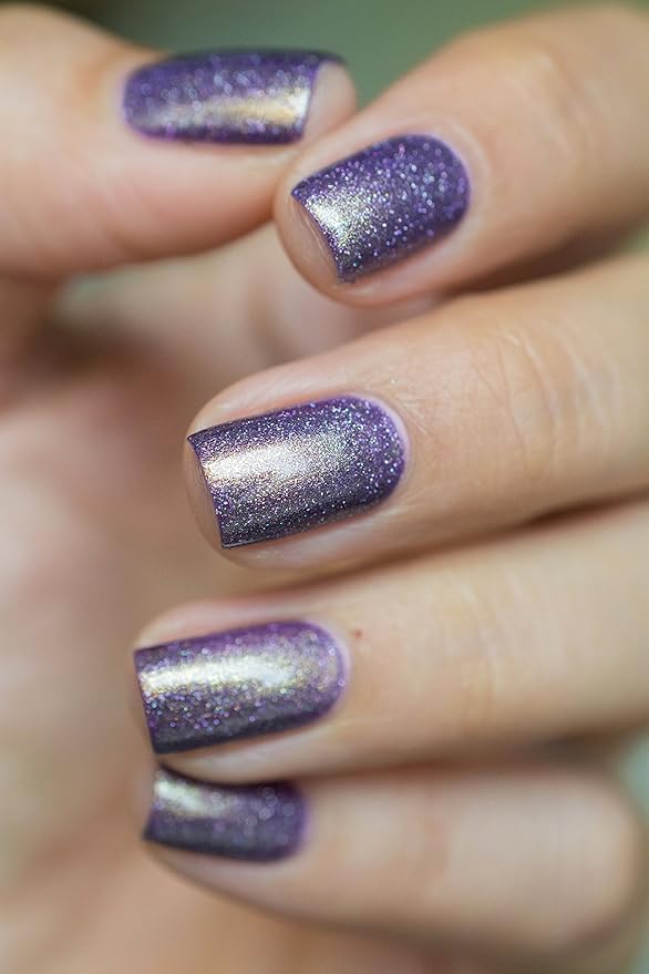 ILNP Art District - Regal Purple Holographic Nail Polish