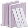 Xinnun 150 Pcs Nail Files 80/80 Grit Double Sides Professional Reusable Emery Board Nail Files for Acrylic Manicure Tools Suit for Home Salon
