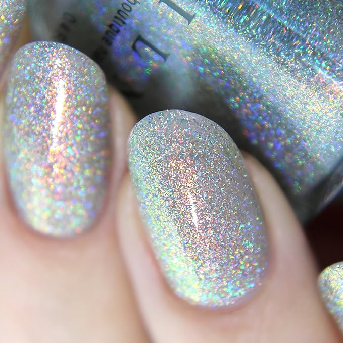 ILNP Fired Up - Fiery Orange to Green Color Kissed Ultra Holo Nail Polish